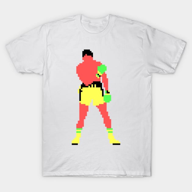 The Greatest Boxer - Pixel Art CGA Palette T-Shirt by CyberRex